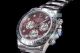 JH Factory Swiss 4130 Rolex Daytona Stainless Steel Rose Red Dial Watch (3)_th.jpg
